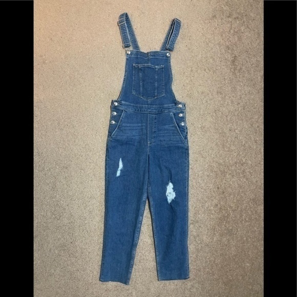 H&M Jean Overalls size 6 - Picture 3 of 11